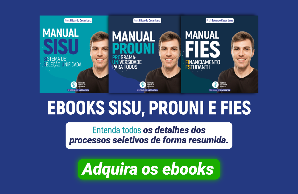Ebooks: SISU, Prouni e FIES